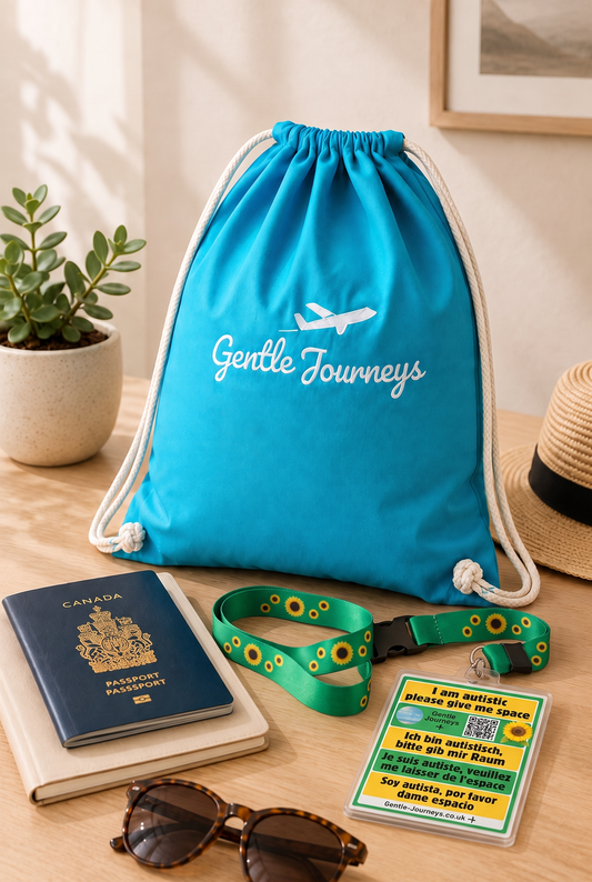 Soft Cotton Bag & Lanyard Bundle