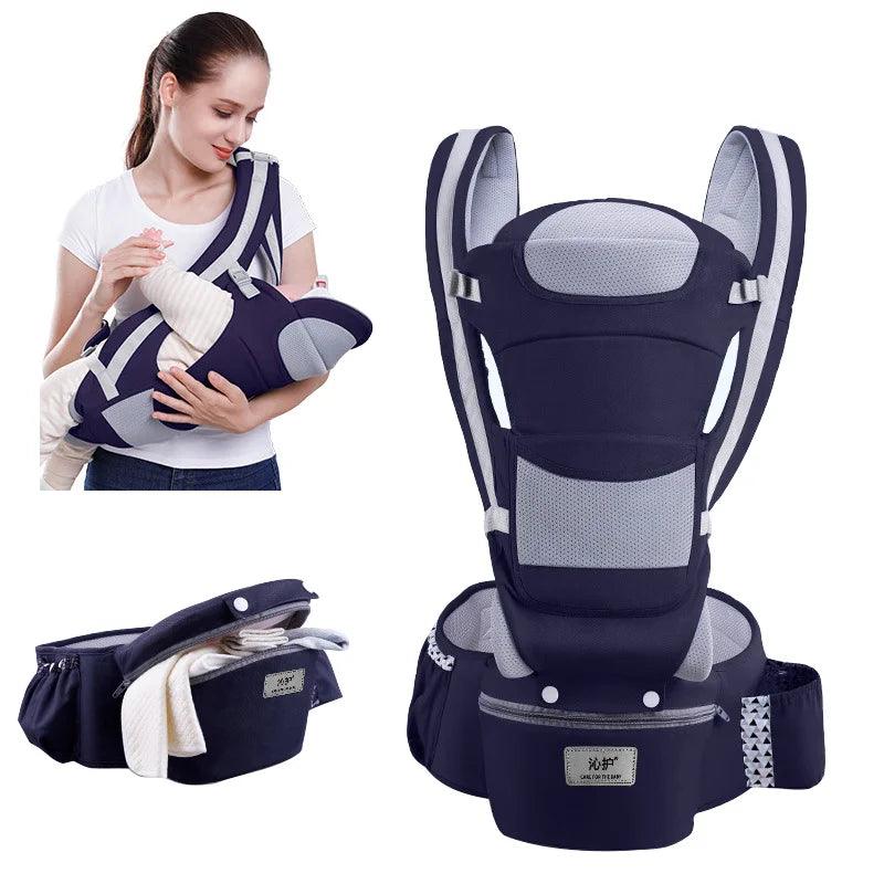 New Adjustable Baby Carrier With Hip Seat - Gentle journeys