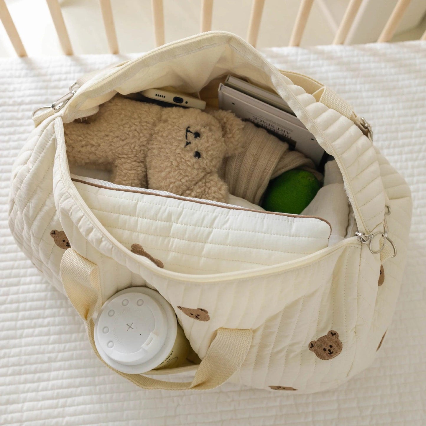 Large Mummy Rabbit Maternity Bag - Gentle journeys