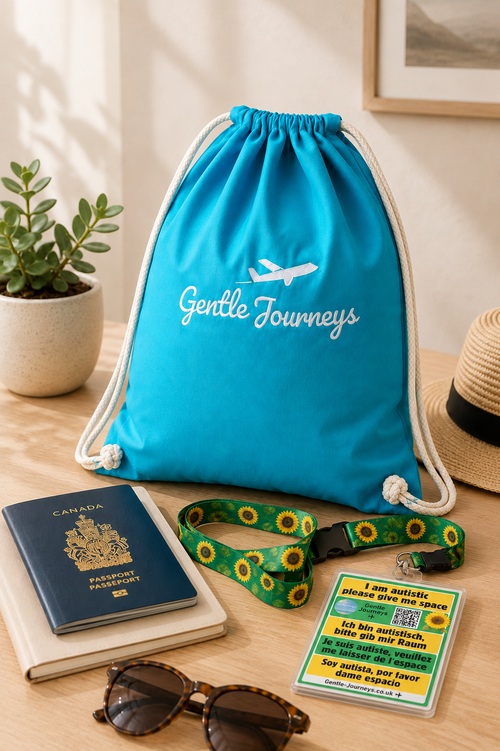 Soft Cotton Bag & Lanyard Bundle