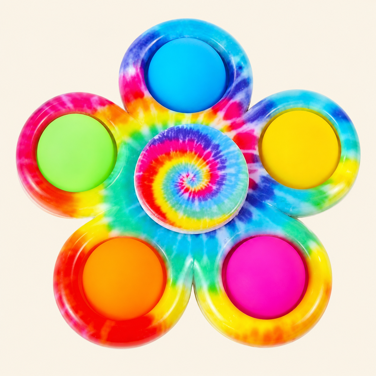 Tie-Dye Simple-Dimple Spinner